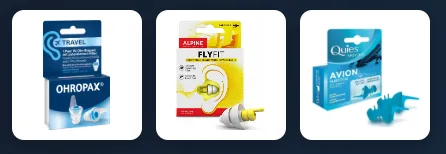 Kit Protetores para Viagens de Avião
