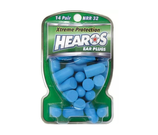 Protetor Auricular Hearos Xtreme - Protege 33Dbs - 14 Pares (Protetores Auriculares)