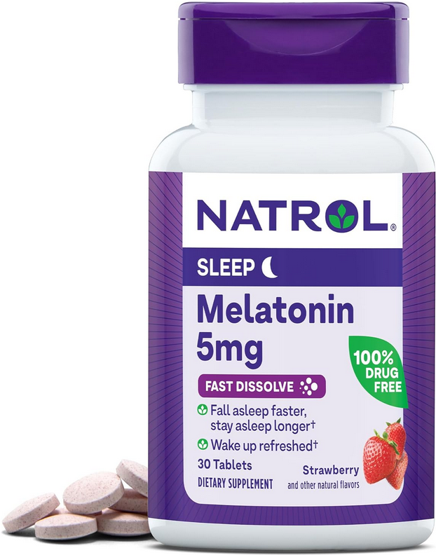 Melatonina Forte Importada - Alta Concentração Natrol - 5mg - 150 tablets (Suplementos)