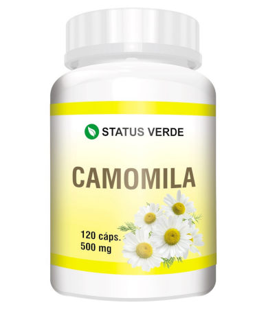 Camomila concentrada em cápsulas (Suplementos)