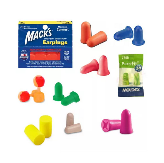 Kit de Teste - Diversos Modelos de Protetores Auriculares (Protetores Auriculares)