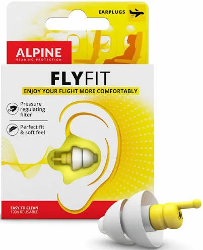Alpine FlyFit - Protetor para viagens de avião