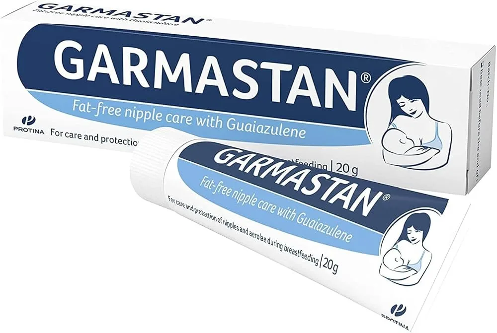 Garmastan pomada 20g ao lado da caixa