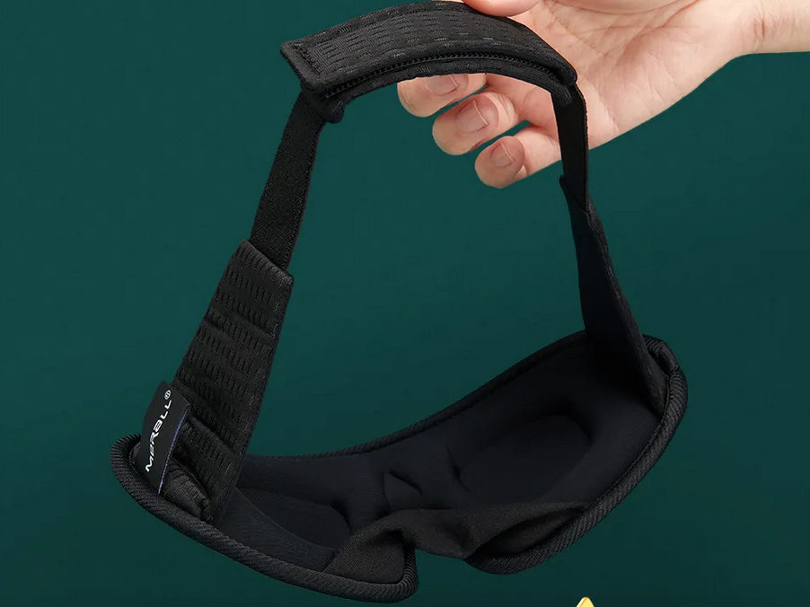 Máscara de Dormir 3D - Com encaixe para os olhos - Macia e Respirável