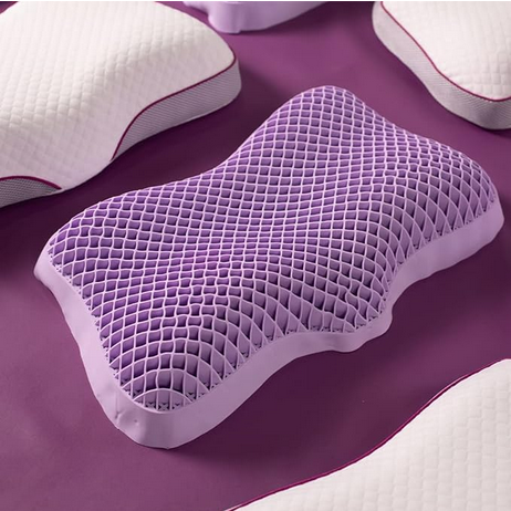 Travesseiro Cervical - I wanna sleep - Airgelly 2.0® - 100% lavável, respirável, antialérgico e confortável - Alivia os pontos de pressão