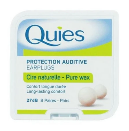 Quies Boules - Protetores Auriculares de Cera - 8 Pares